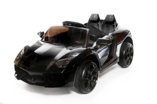 Roadster 12V Style Lambo Noire – Voiture Electrique Pour Enfants