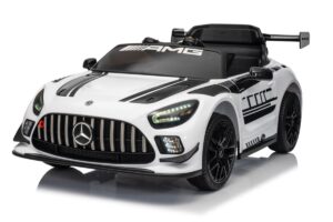12V Mercedes AMG GT4 Blanc sous licence