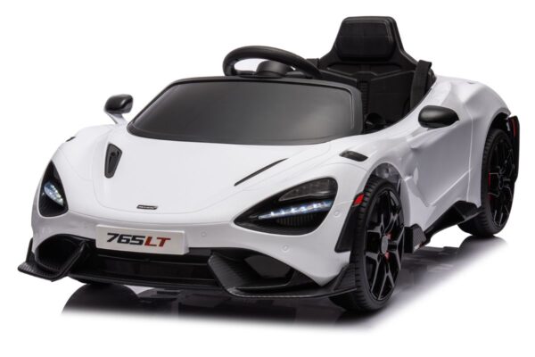 12V McLaren 765LT sous licence Blanc