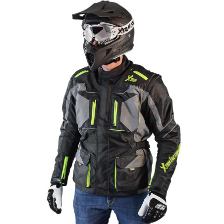 Blouson moto adulte enduro ou route – XTRM FACTORY 81