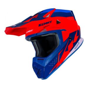 Casque moto cross adulte – Kenny Track Neon Red