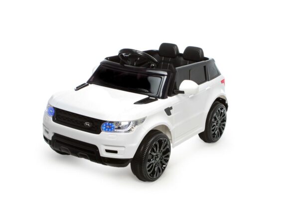 12V Style Range Rover Blanche – Voiture Electrique Pour Enfants