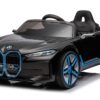 12V BMW i4 Noire Sous License – Voiture Electrique Pour Enfants