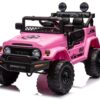 12V Toyota FJ Cruiser Rose 2 sieges sous licence