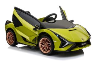 12V Lamborghini Sian sous licence Verte