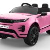 12V Range Rover Evoque Rose 2 sieges sous licence